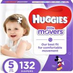 HUGGIES LITTLE MOVERS 5 132 PCS